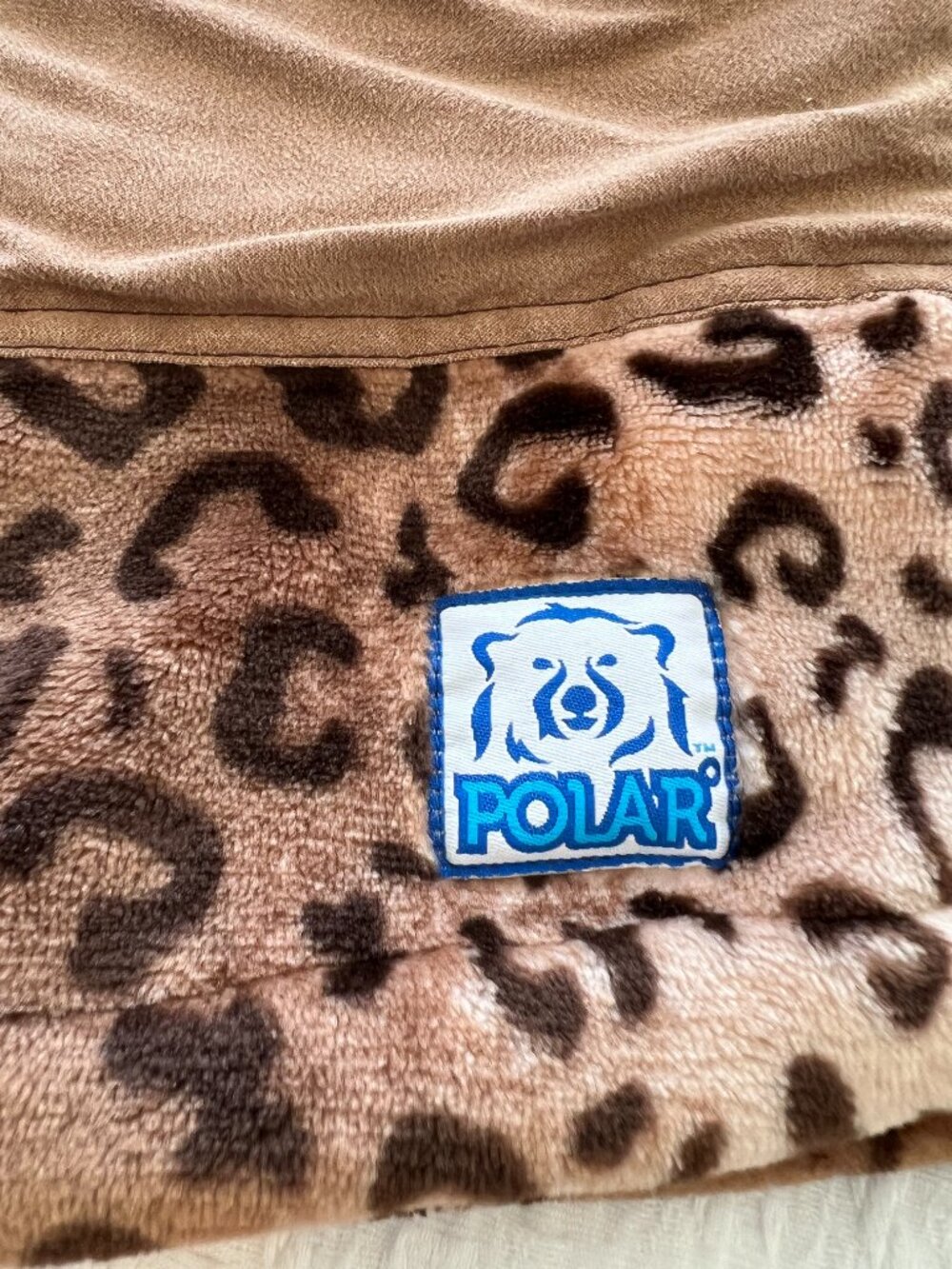 Funky Polar Short - Furry - Cheetah Print with Belt - Size 32 - Picture 6 of 14